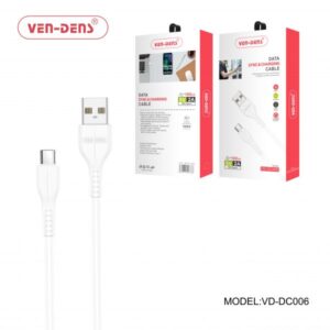 USB to Type C Charging Cable 2A White