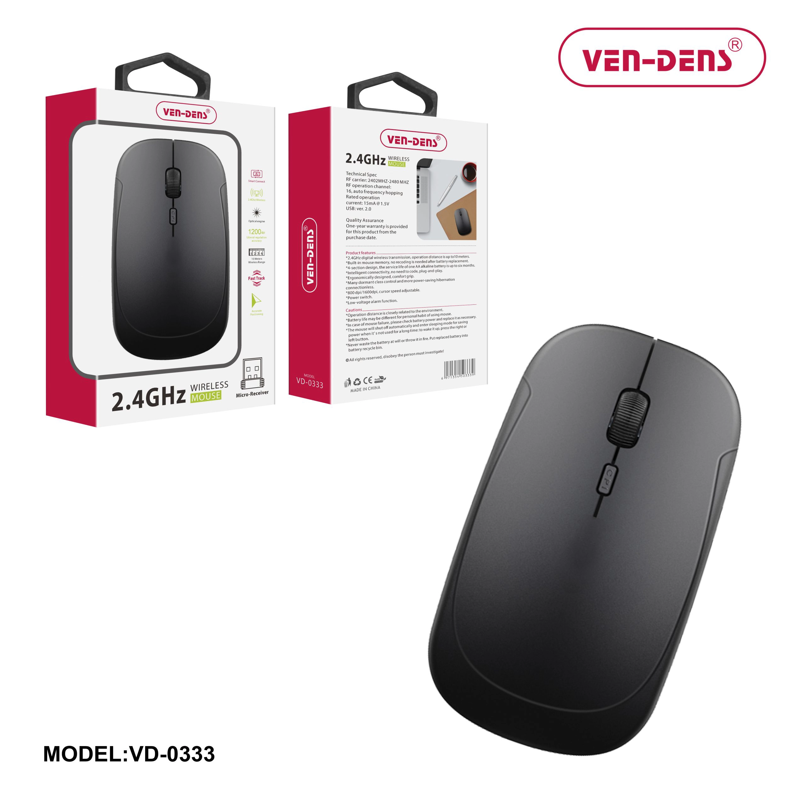 Wireless Mouse 2.4GHz