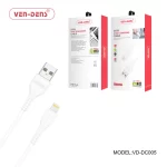 USB to Lightning Charging Cable 2A White (1 Metre)