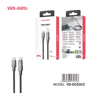 60W Cable USB C To TYPE C Cable