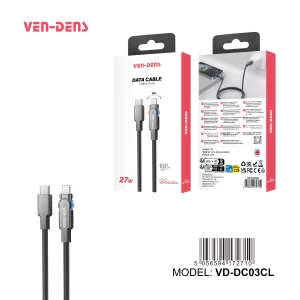27W USB C To Lightning Charging Cable