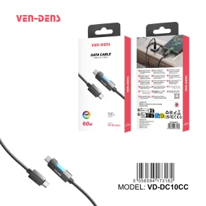 60W Cable USB C To TYPE C Cable