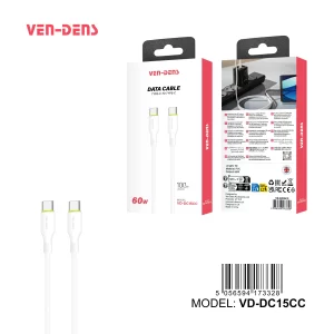 60W PVC Cable USB C To TYPE C Cable