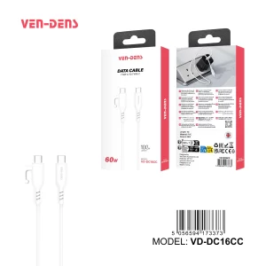 60W PVC Cable USB C To TYPE C Cable