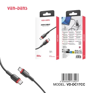 60W PVC Cable USB C To TYPE C Cable