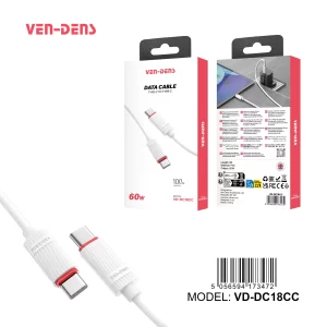 60W PVC Cable USB C To TYPE C Cable