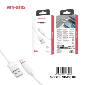 5V 2.4A PVC Cable USB A To iPhone Cable