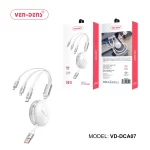 3 in 1 15w Max Multi support chargeing Cable
