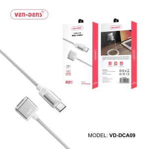 TYPE-C TO MAG2 HIGH SPEED 60W CHARGER CABLE