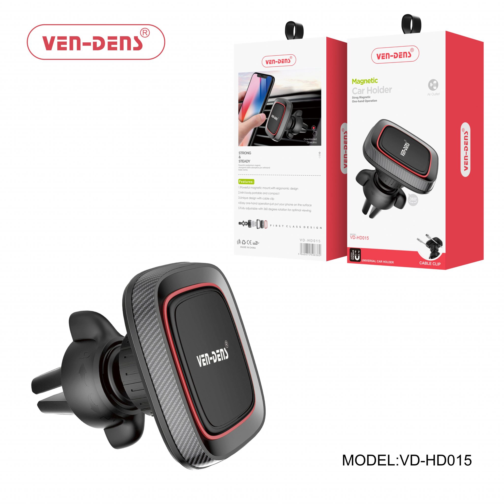 Magnetic Car Phone Holder Air Vent