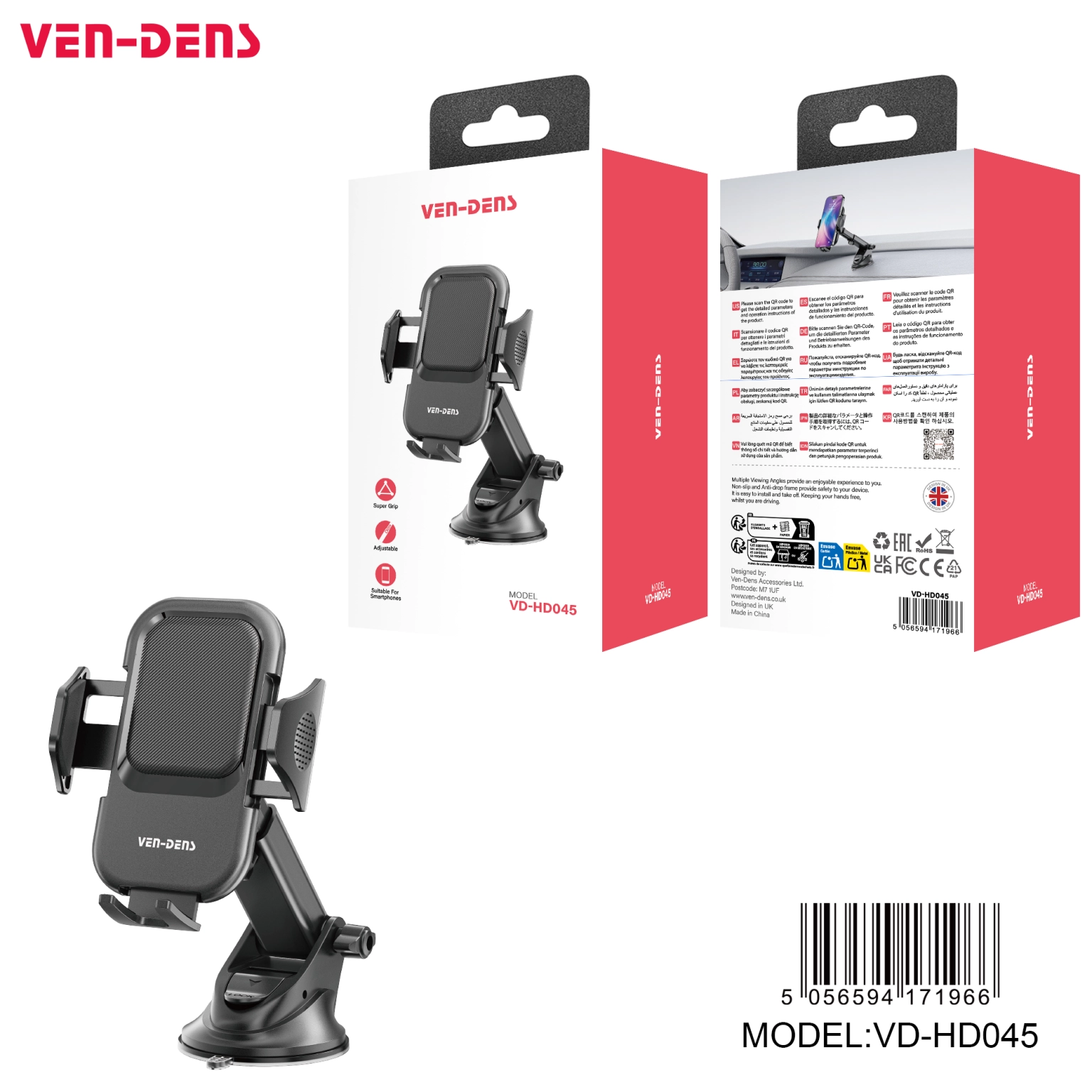 universal compatibility car holder