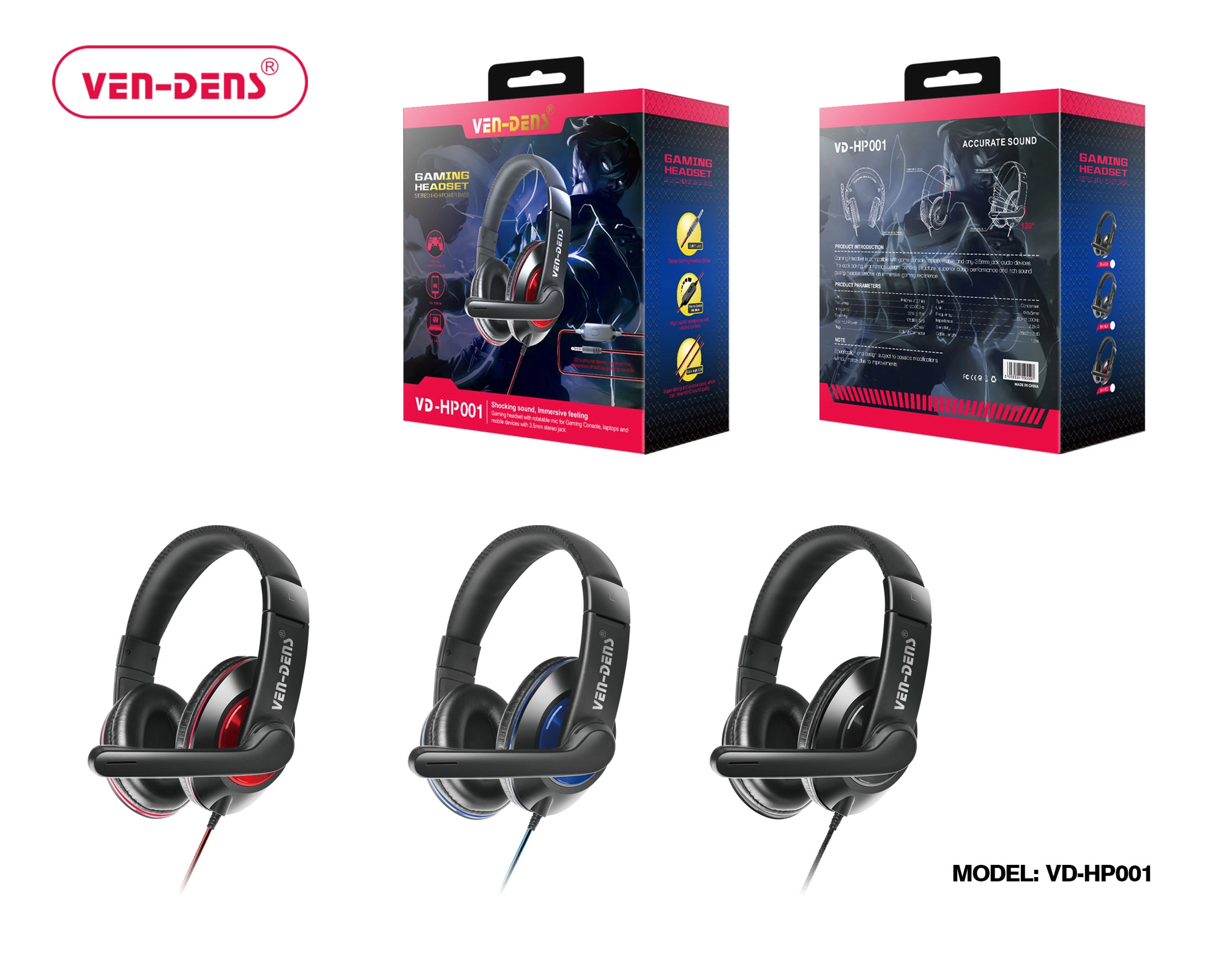 Gaming Headset (VD-HP001)