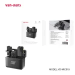 LIVESTREAMING / SING / OUTDOOR wireless DUAL Microphone (TYPE C PORT & IPHONE PORT)