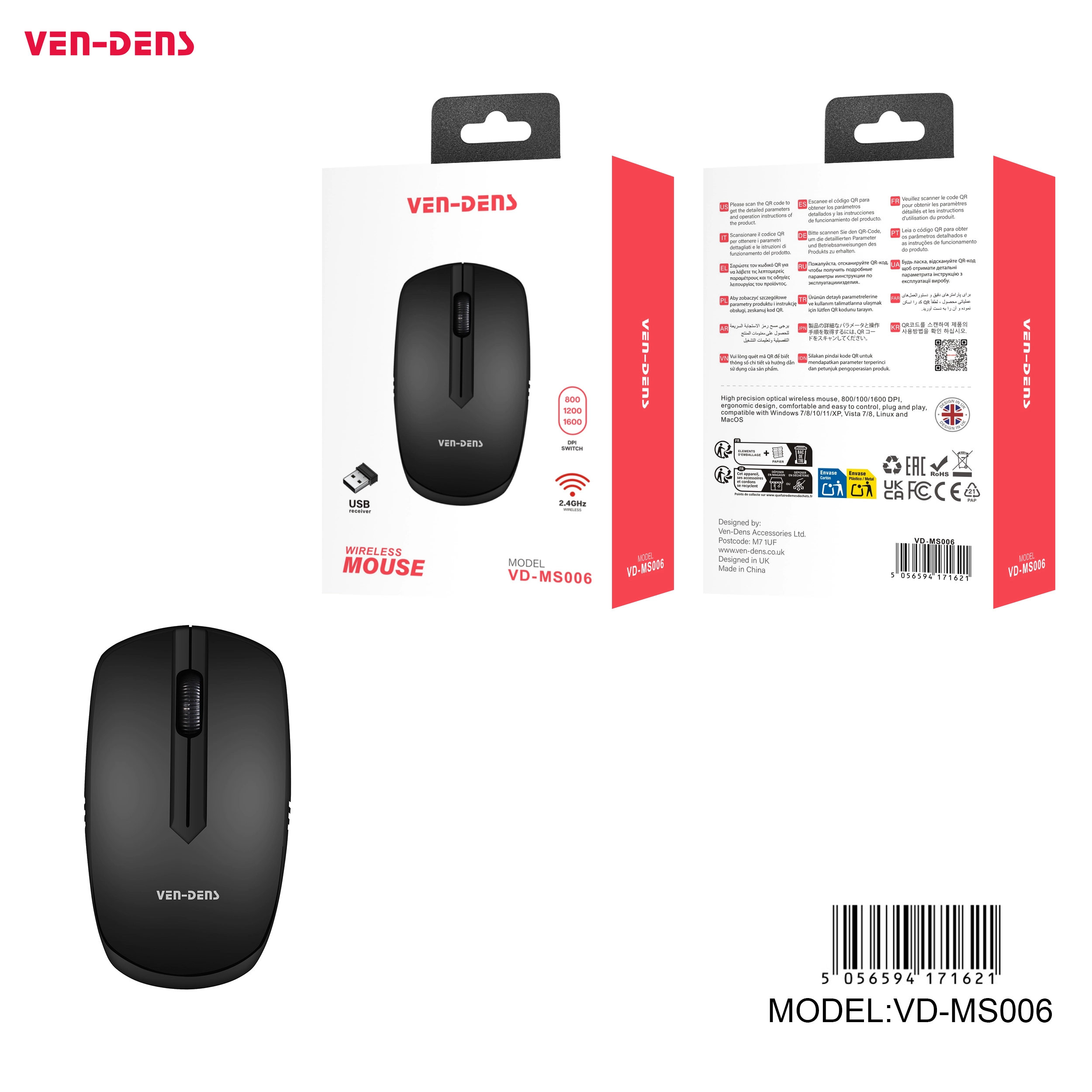 Wireless Mouse 2.4GHz