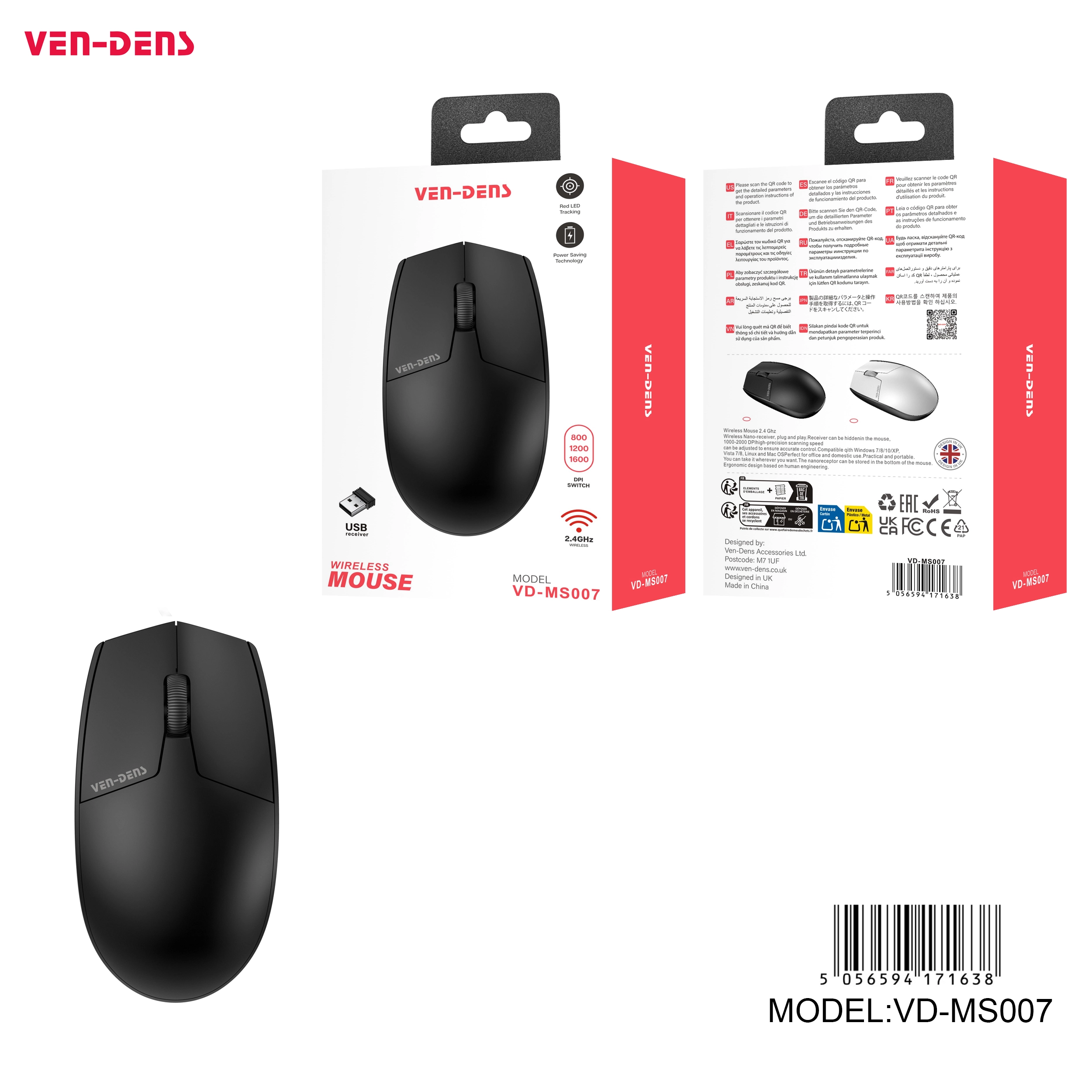 Wireless Mouse 2.4GHz