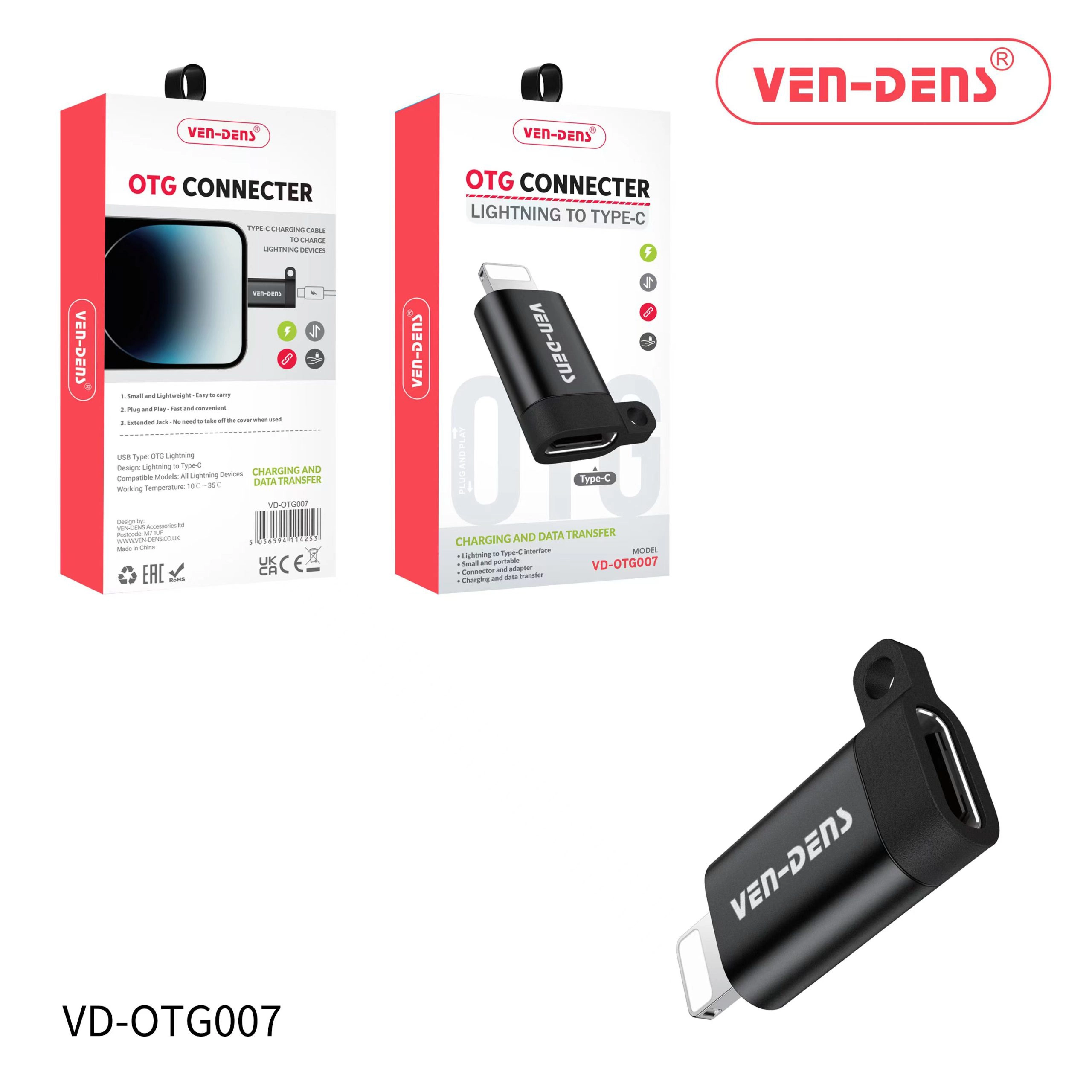 OTG Connector Lightning To Type C