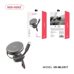 360 Rotation magnetic function Wireless car Charger With Type-C Cable