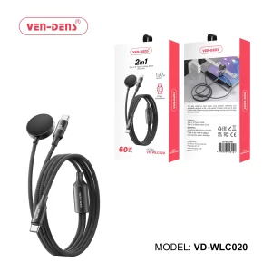 2in1 Type-c To Type-c iWatch Data cable (60w Max)